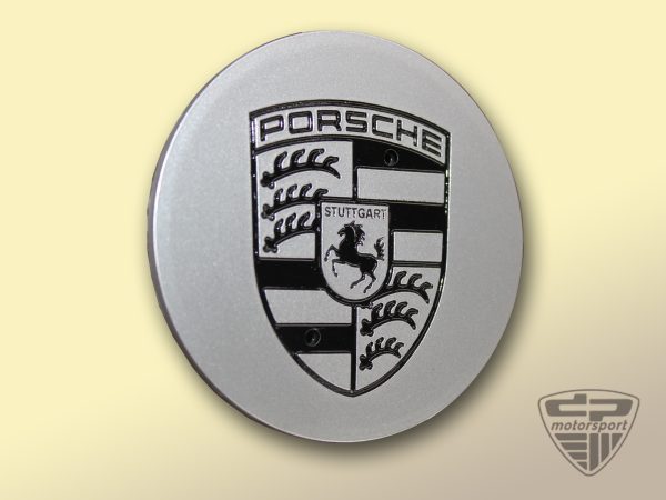 Nabendeckel mit Wappen